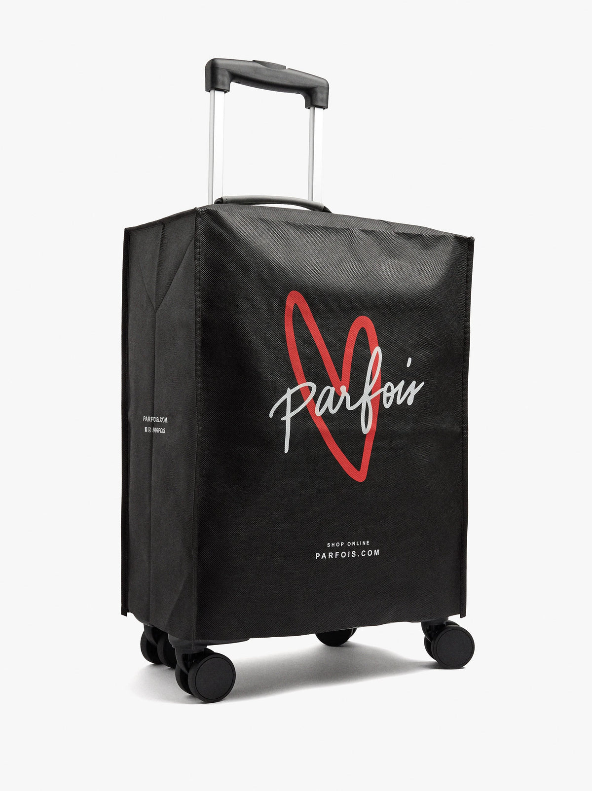 Nylon Travel Suitcase With Contrasting Details