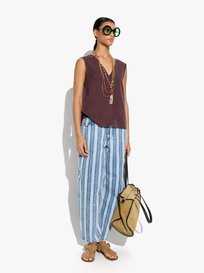 Top With V-Neck 100% Lyocell