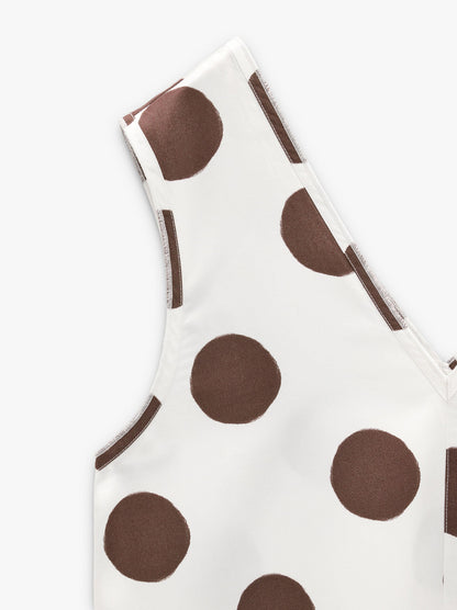 Top Printed With Polka Dots 100% Lyocell