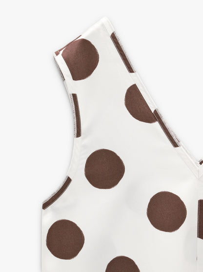 Top Printed With Polka Dots 100% Lyocell