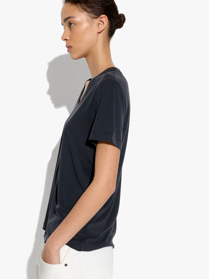 T-Shirt With V-Neck