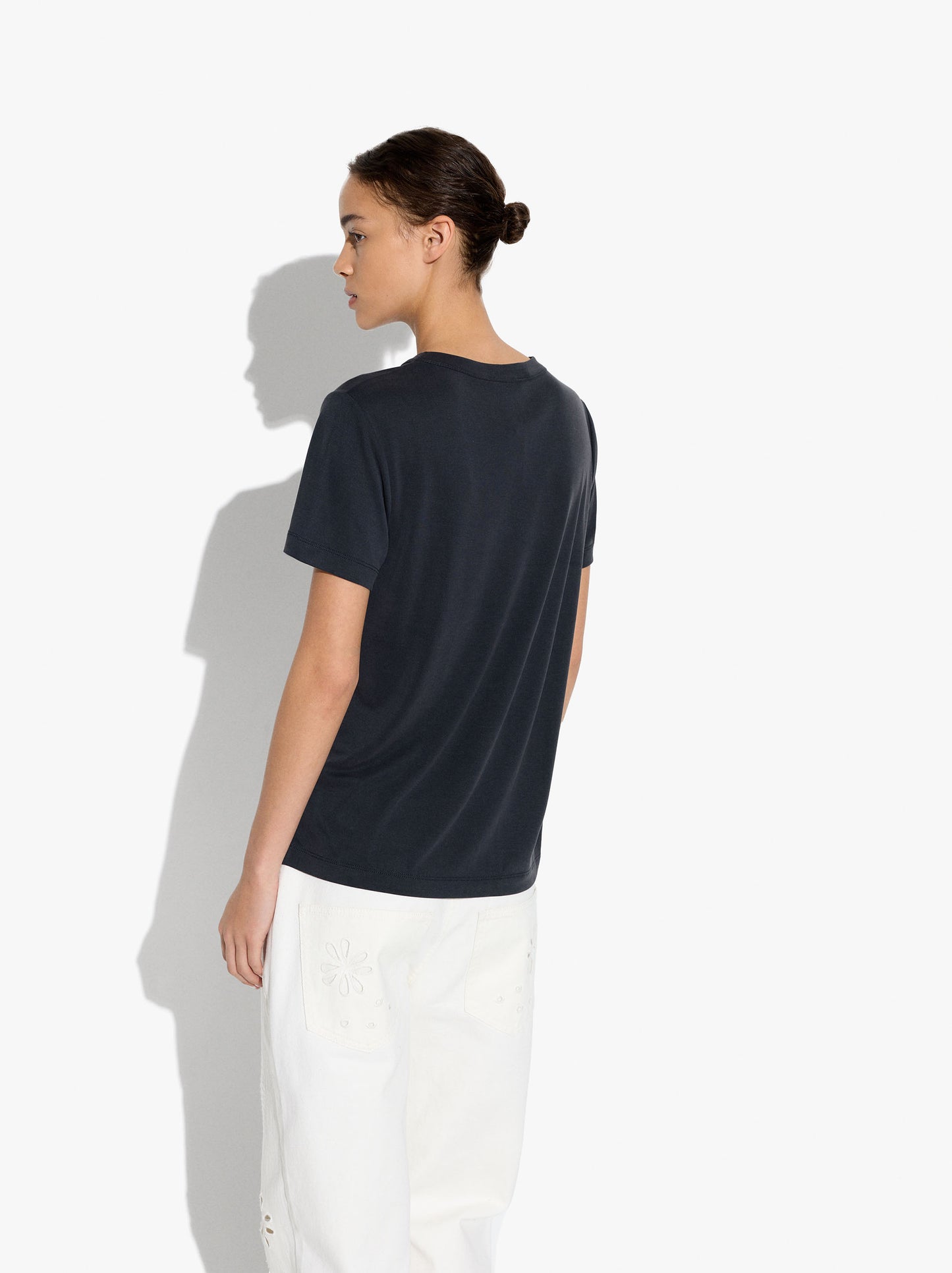 T-Shirt With V-Neck
