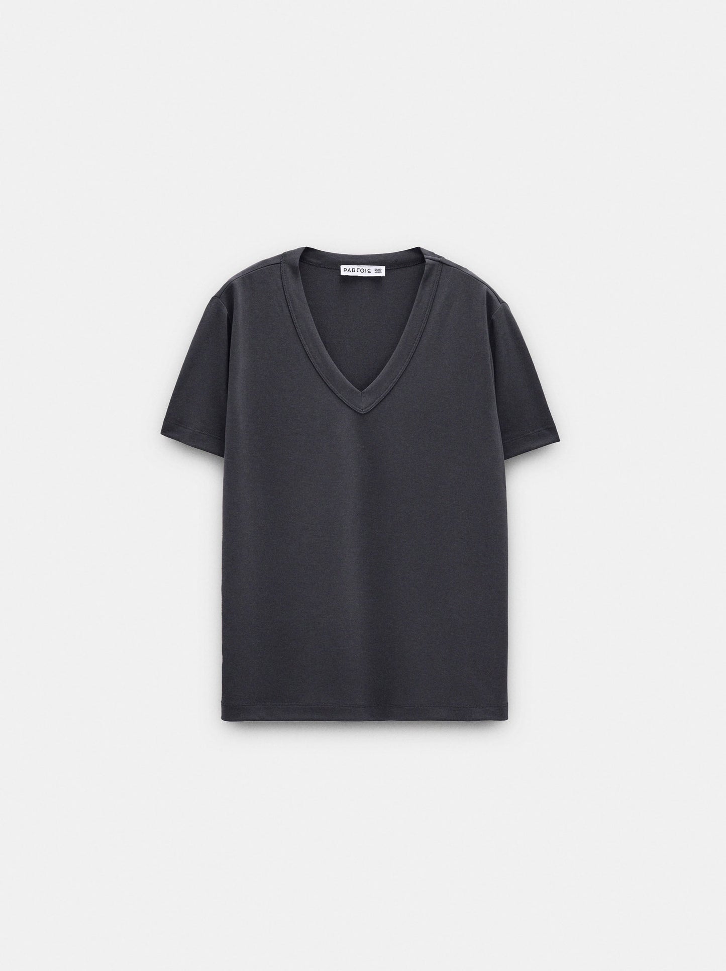 T-Shirt With V-Neck