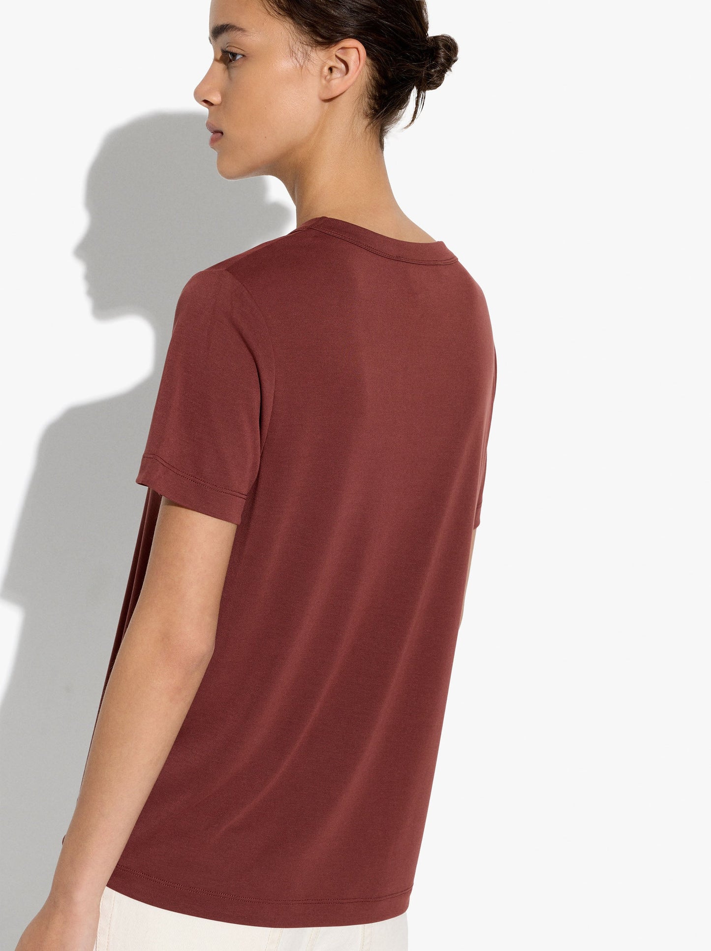 T-Shirt With V-Neck