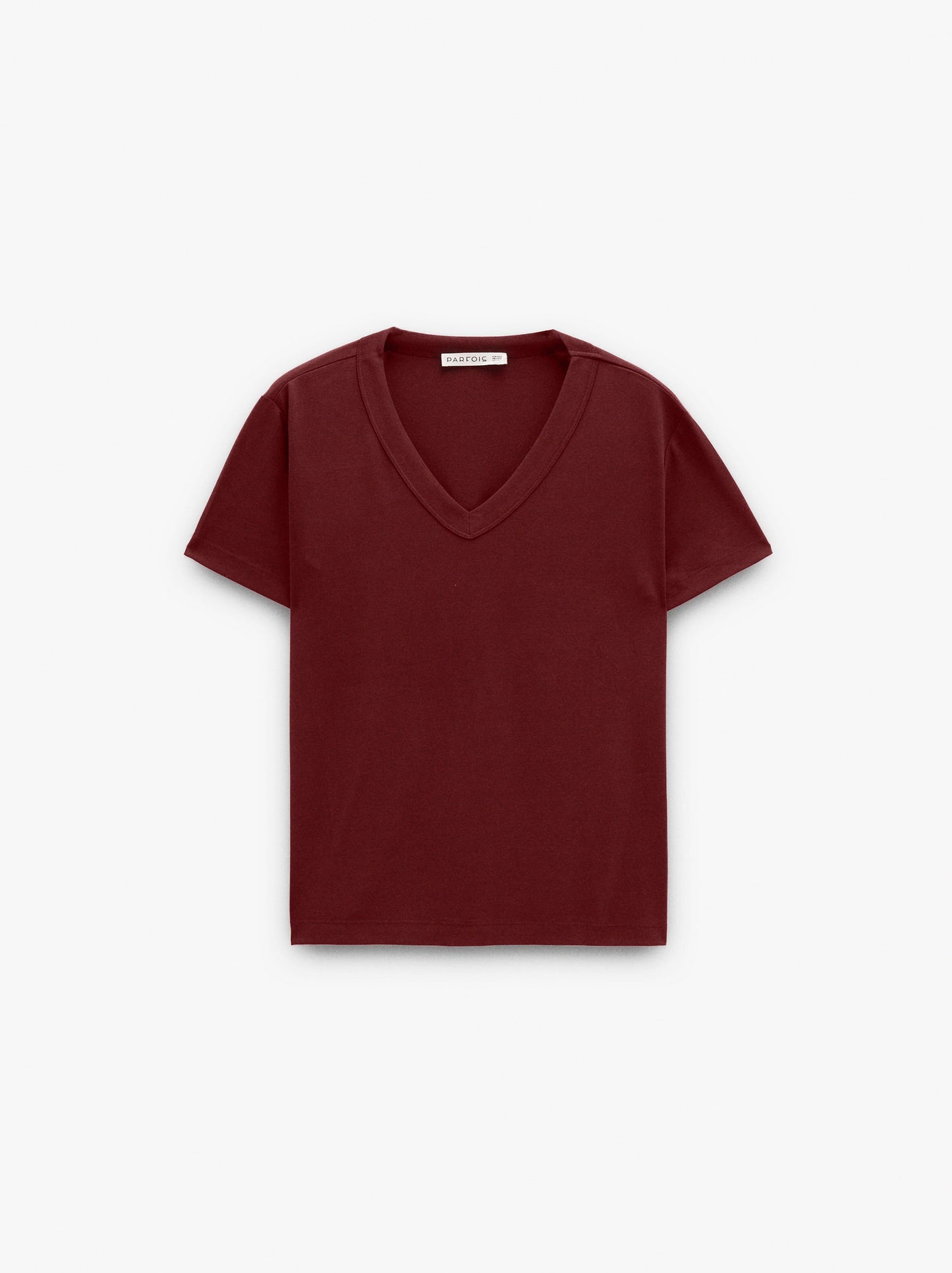 T-Shirt With V-Neck