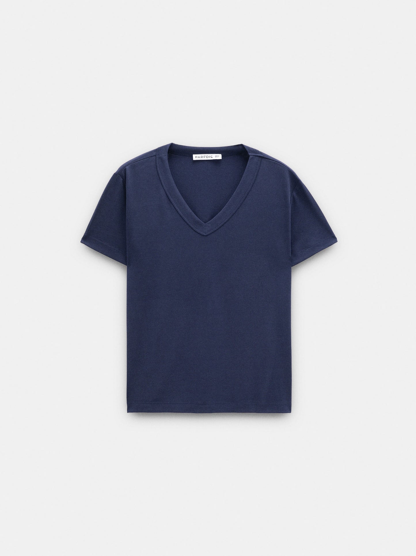 T-Shirt With V-Neck