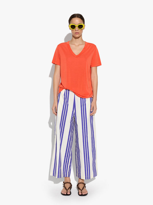 T-Shirt With V-Neck