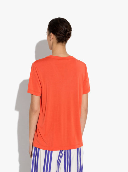 T-Shirt With V-Neck