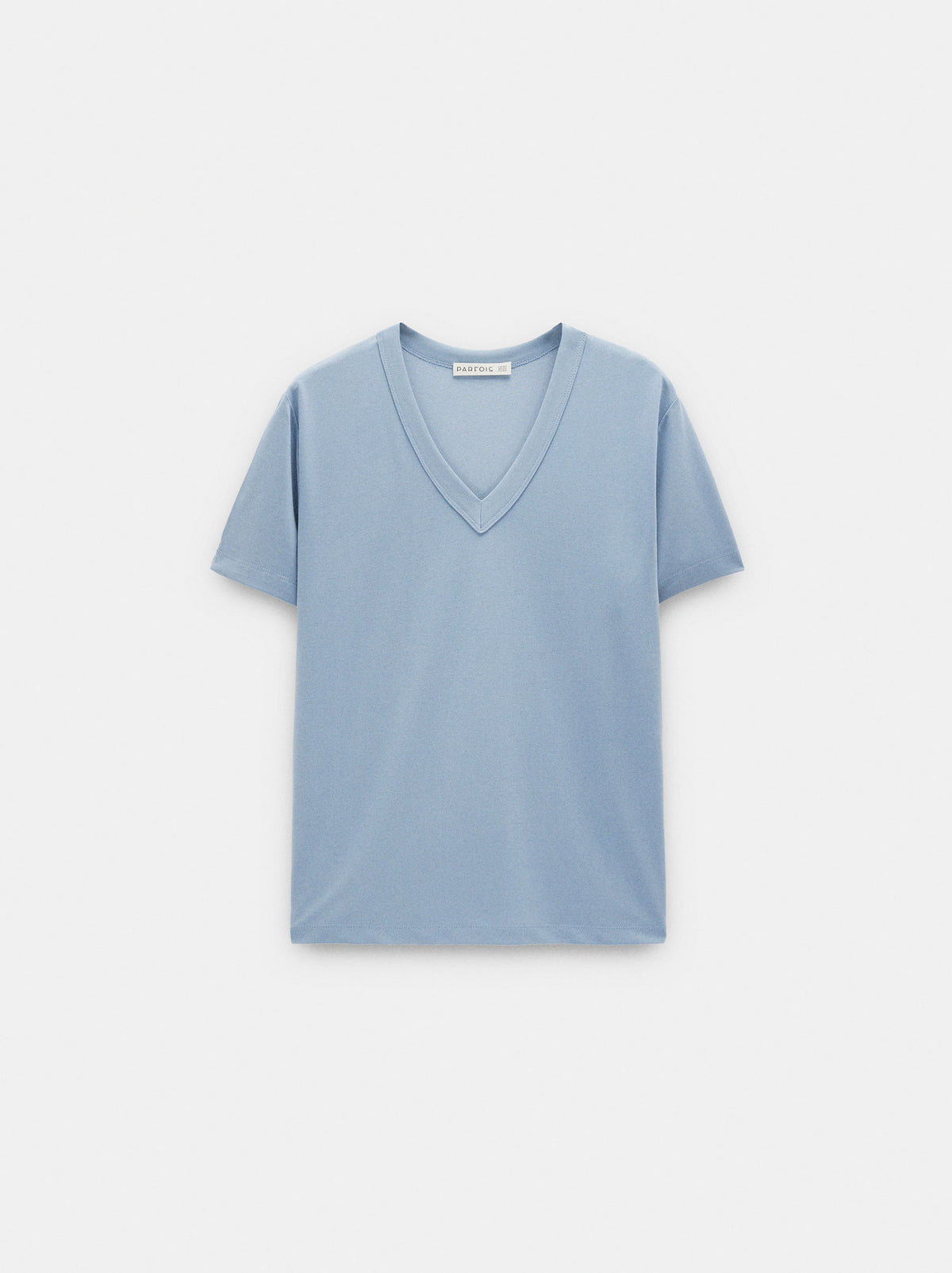 T-Shirt With V-Neck