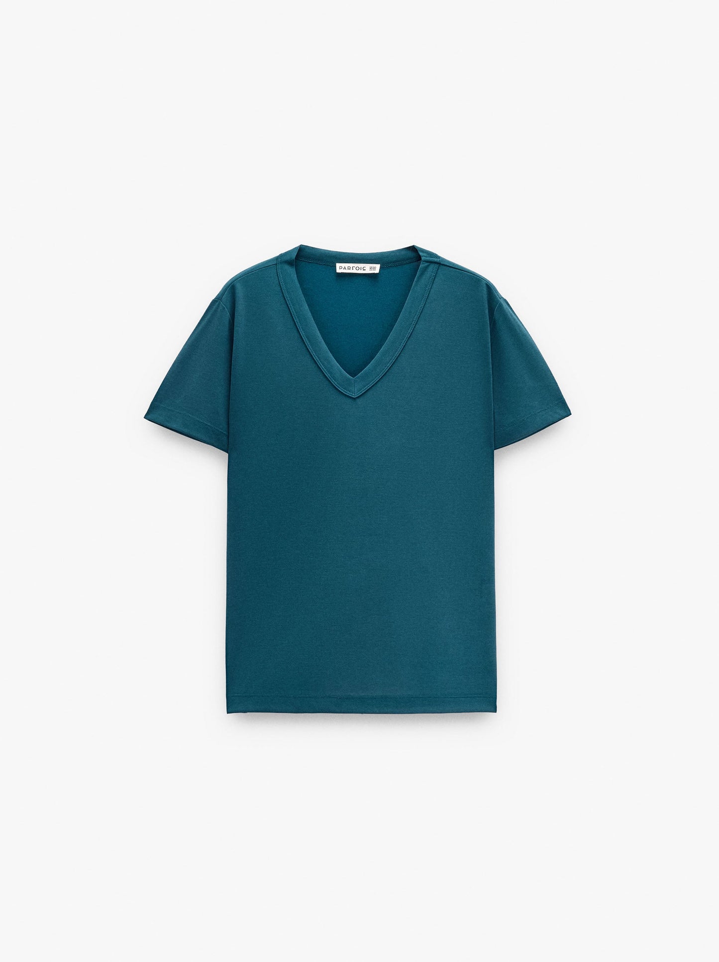 T-Shirt With V-Neck