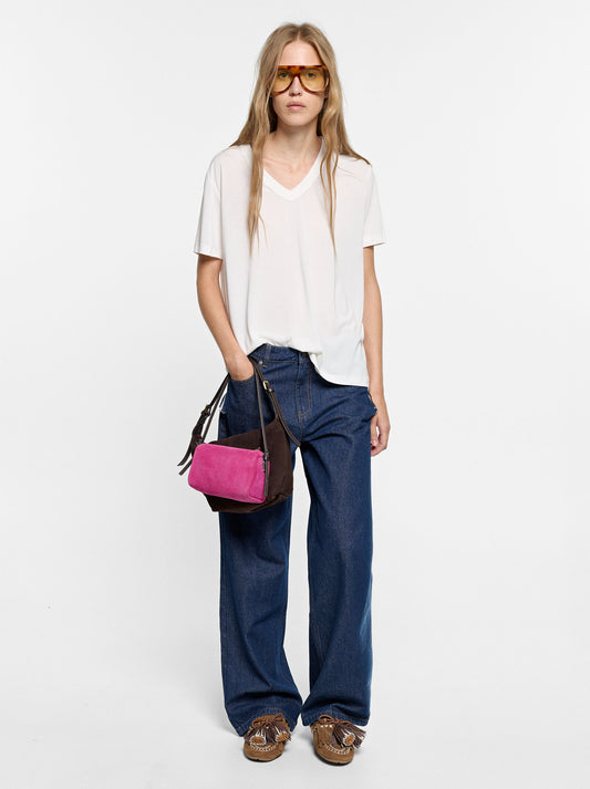 T-Shirt With V-Neck