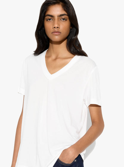T-Shirt With V-Neck