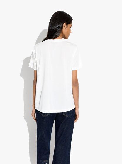 T-Shirt With V-Neck
