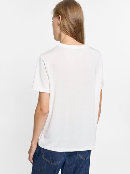 T-Shirt With V-Neck