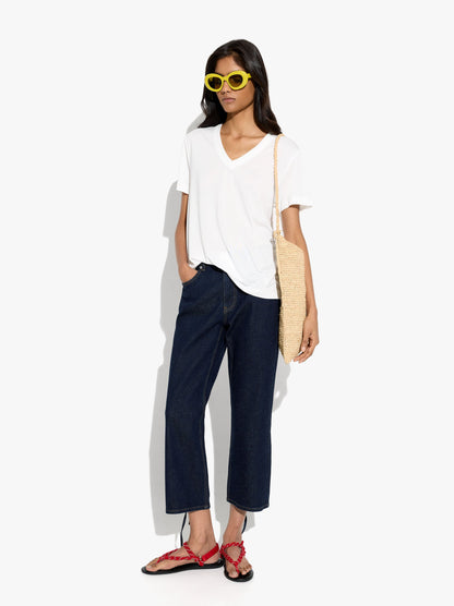 T-Shirt With V-Neck