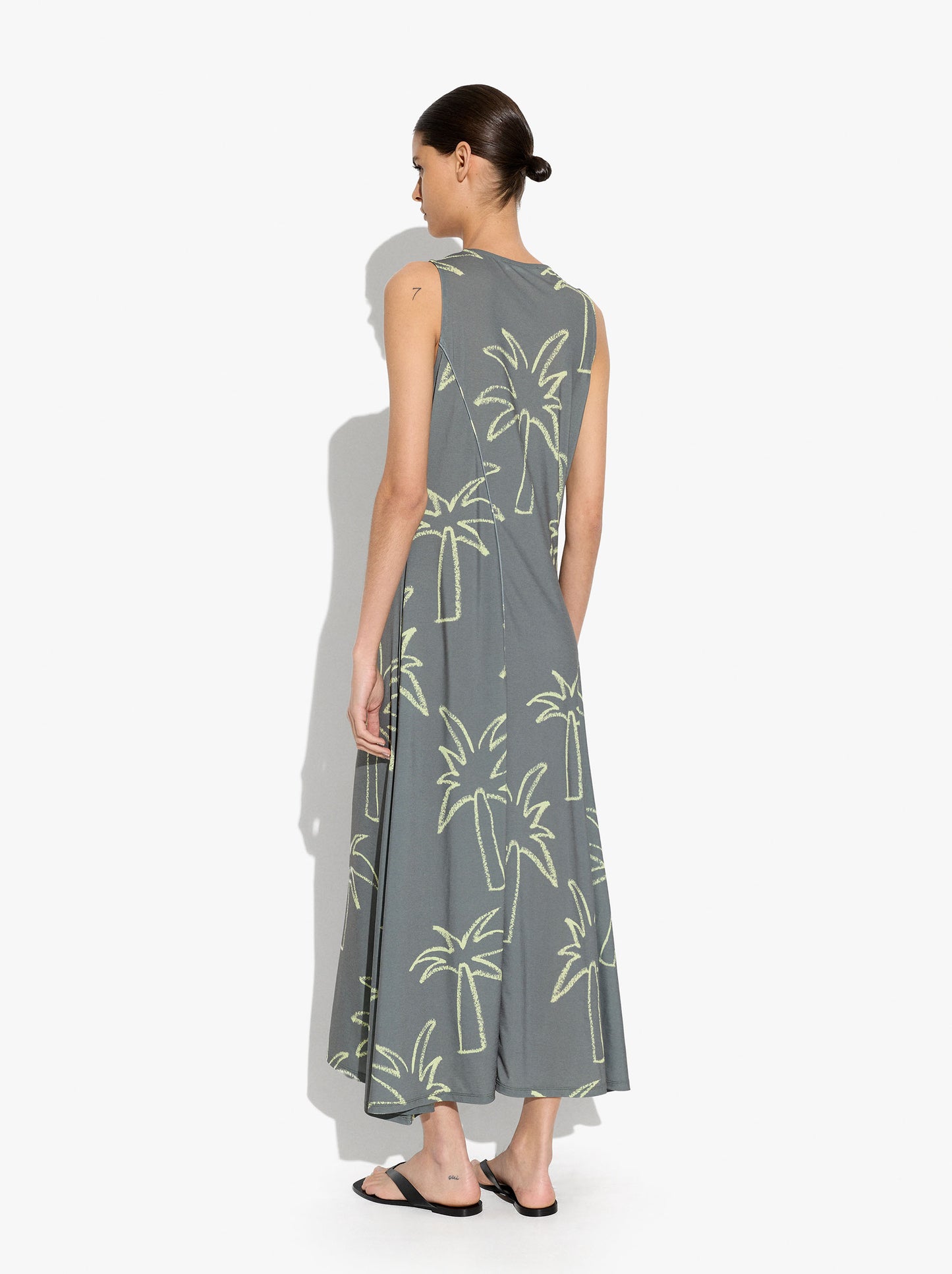 Long Printed Dress