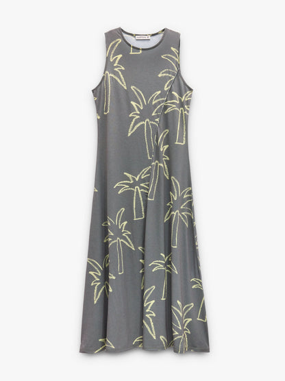Long Printed Dress