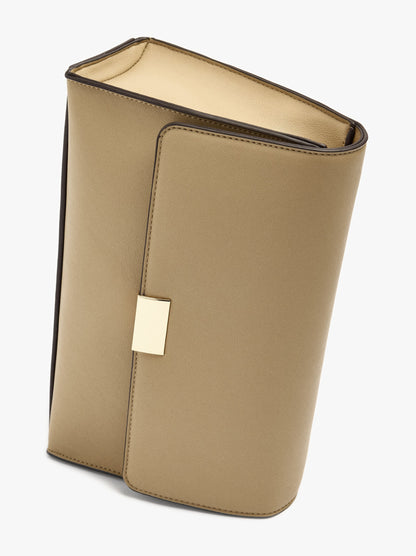 Plain Crossbody Bag With Flap