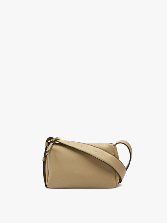 Plain Crossbody Bag With Buckle