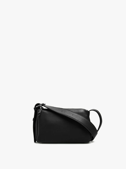 Plain Crossbody Bag With Buckle
