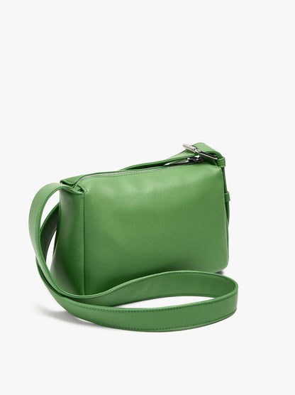 Plain Crossbody Bag With Buckle