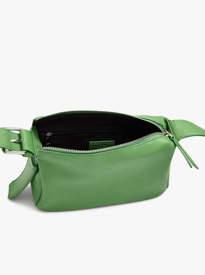 Plain Crossbody Bag With Buckle