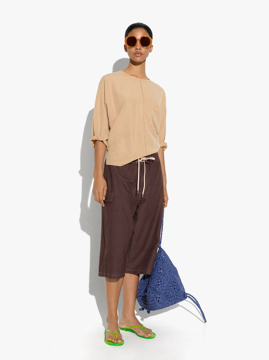 Blouse With Pocket 100% Lyocell