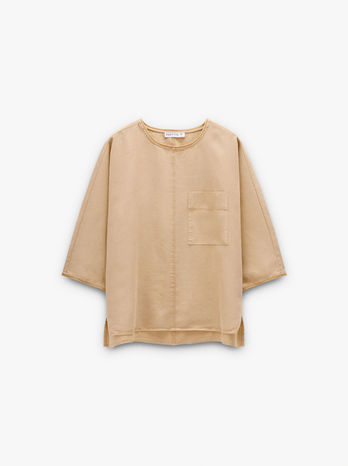 Blouse With Pocket 100% Lyocell