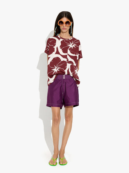 Cotton T-Shirt With Print