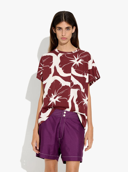 Cotton T-Shirt With Print
