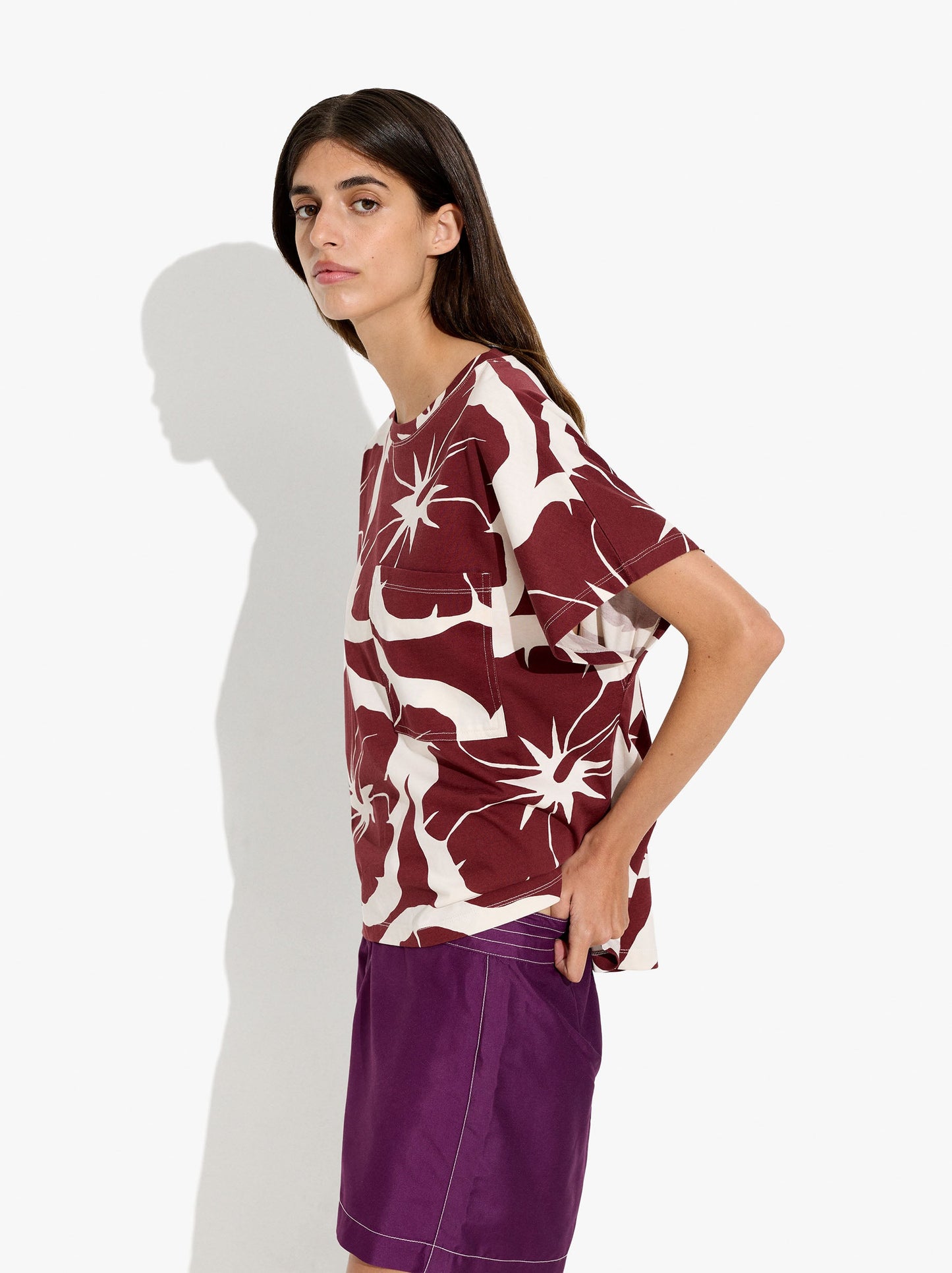 Cotton T-Shirt With Print