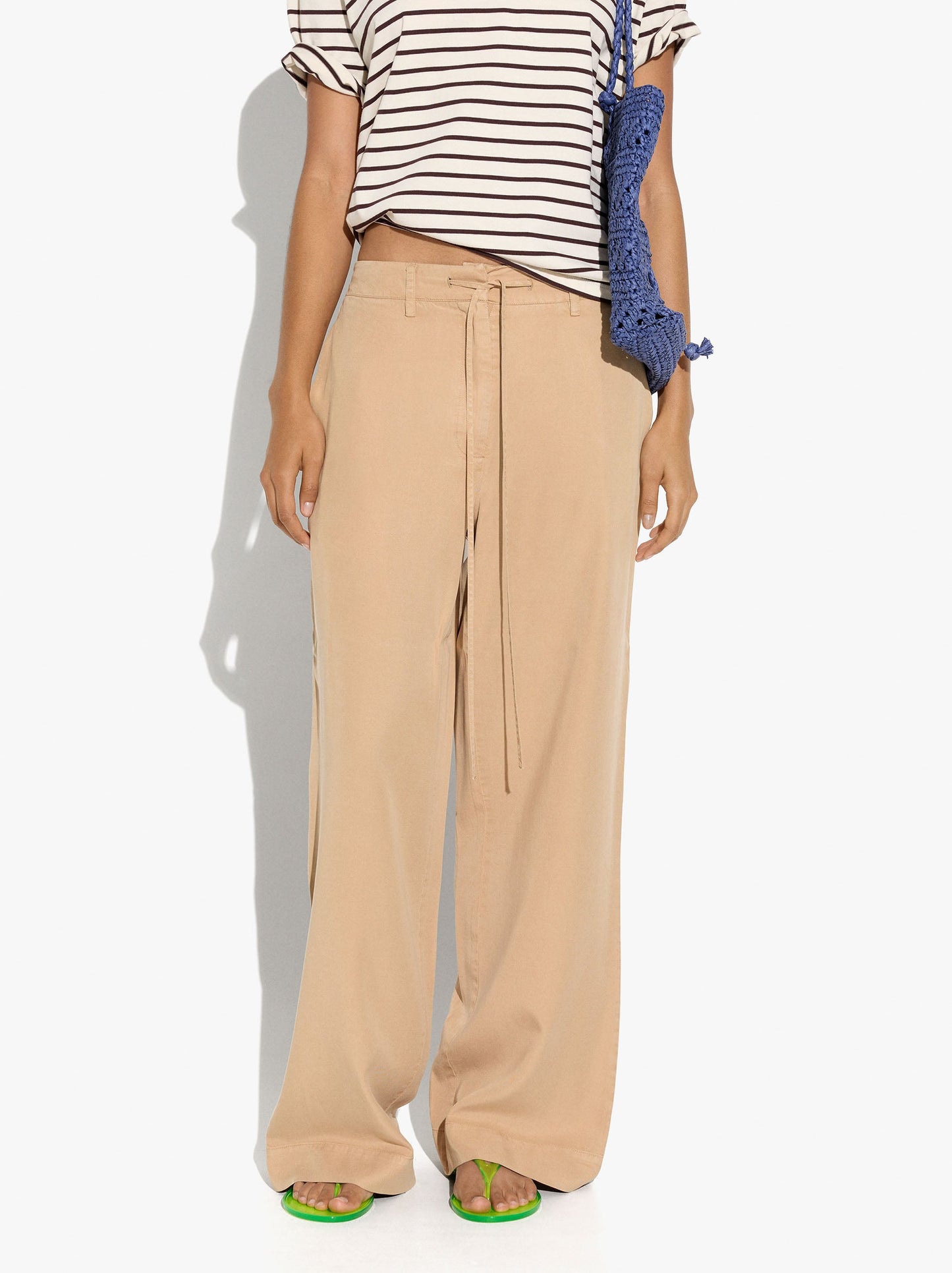 Plain Trousers 100% Lyocell