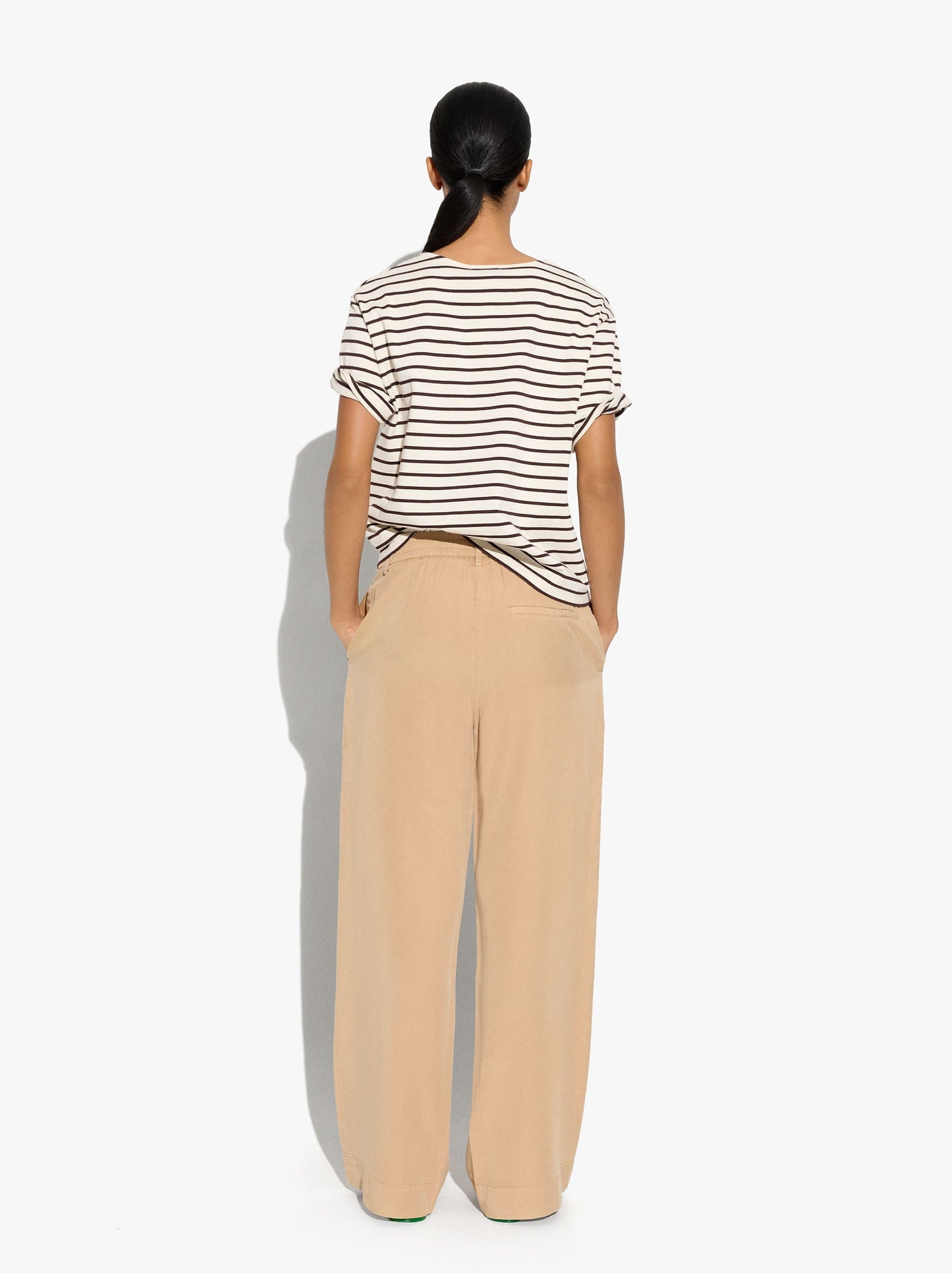 Plain Trousers 100% Lyocell