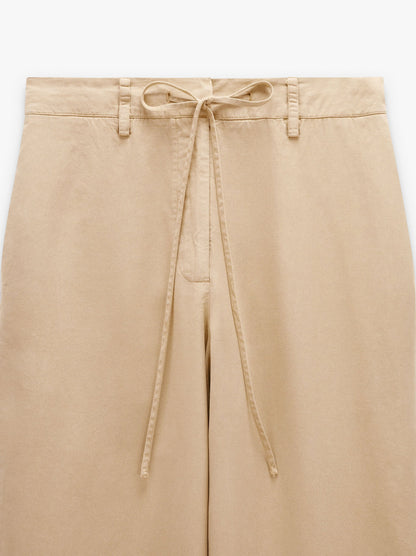Plain Trousers 100% Lyocell
