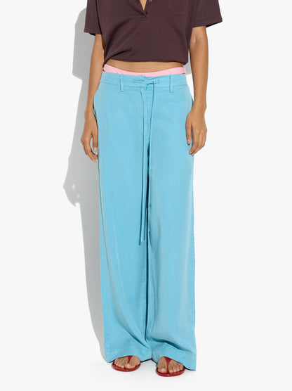 Plain Trousers 100% Lyocell