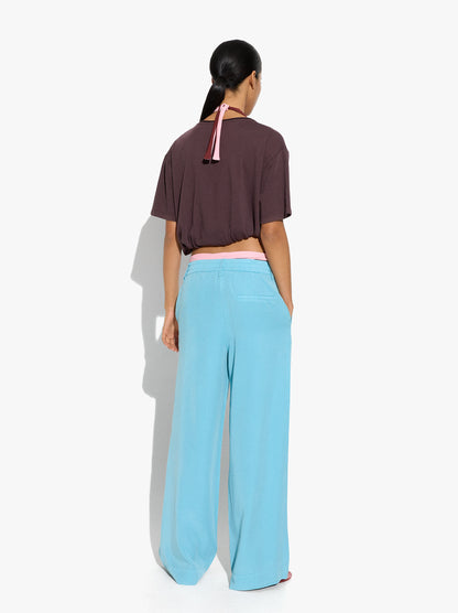 Plain Trousers 100% Lyocell