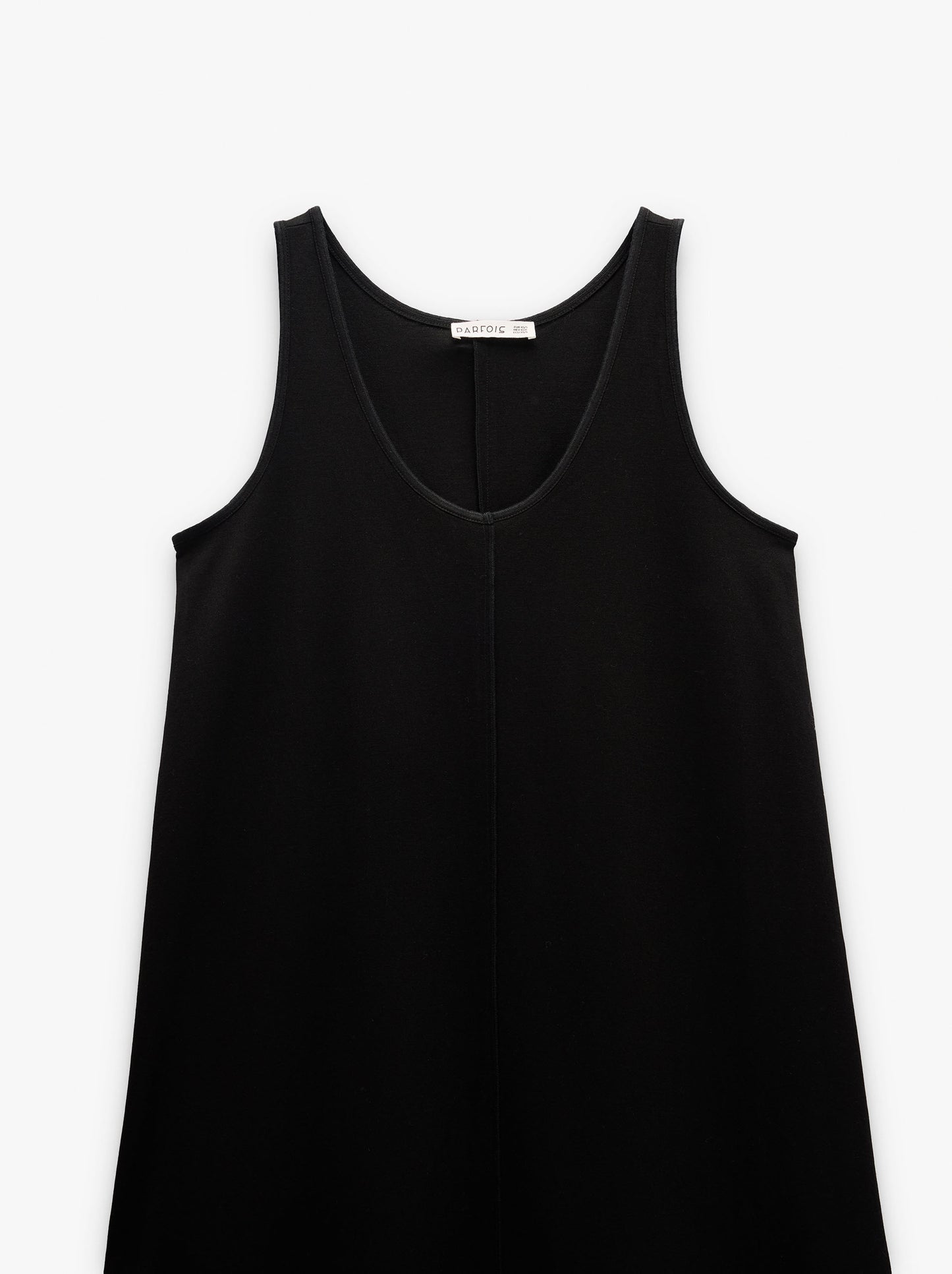 Midi Plain Dress And Flowy