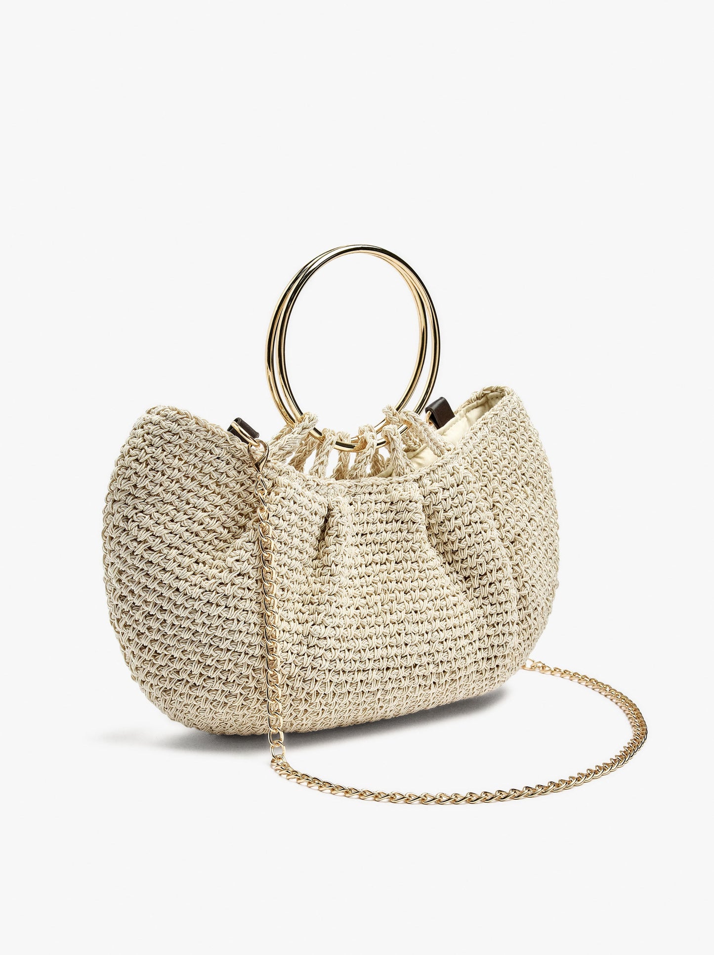 Party Bag In Crochet With Hoops