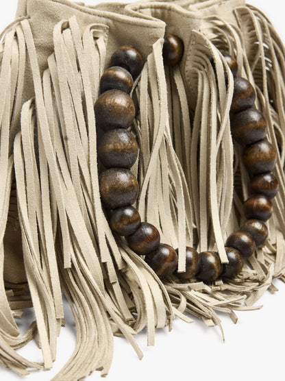 Handbag With Fringes