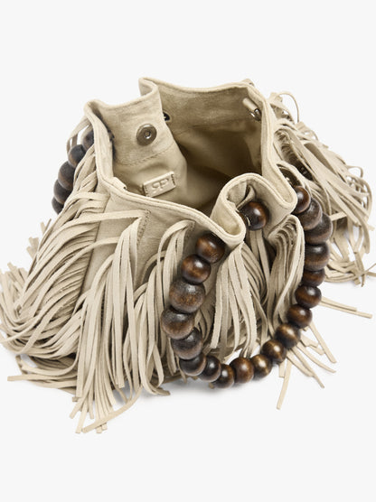 Handbag With Fringes