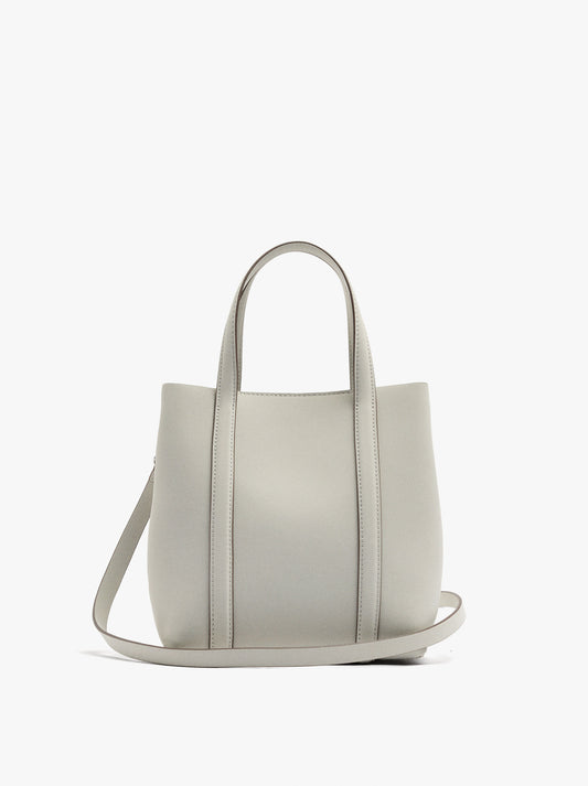 Tote Bag With Soft Texture With Crossbody