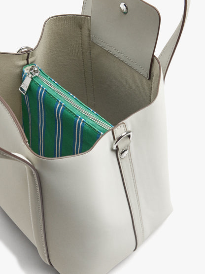 Tote Bag With Soft Texture With Crossbody