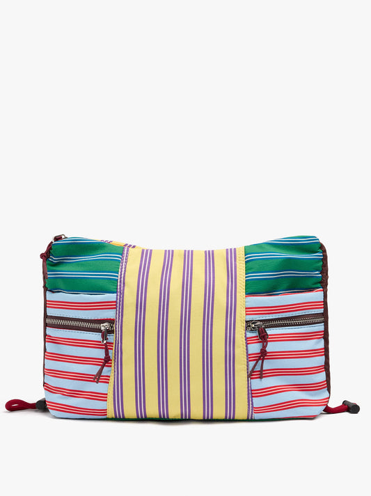 Nylon Necessaire With Stripes