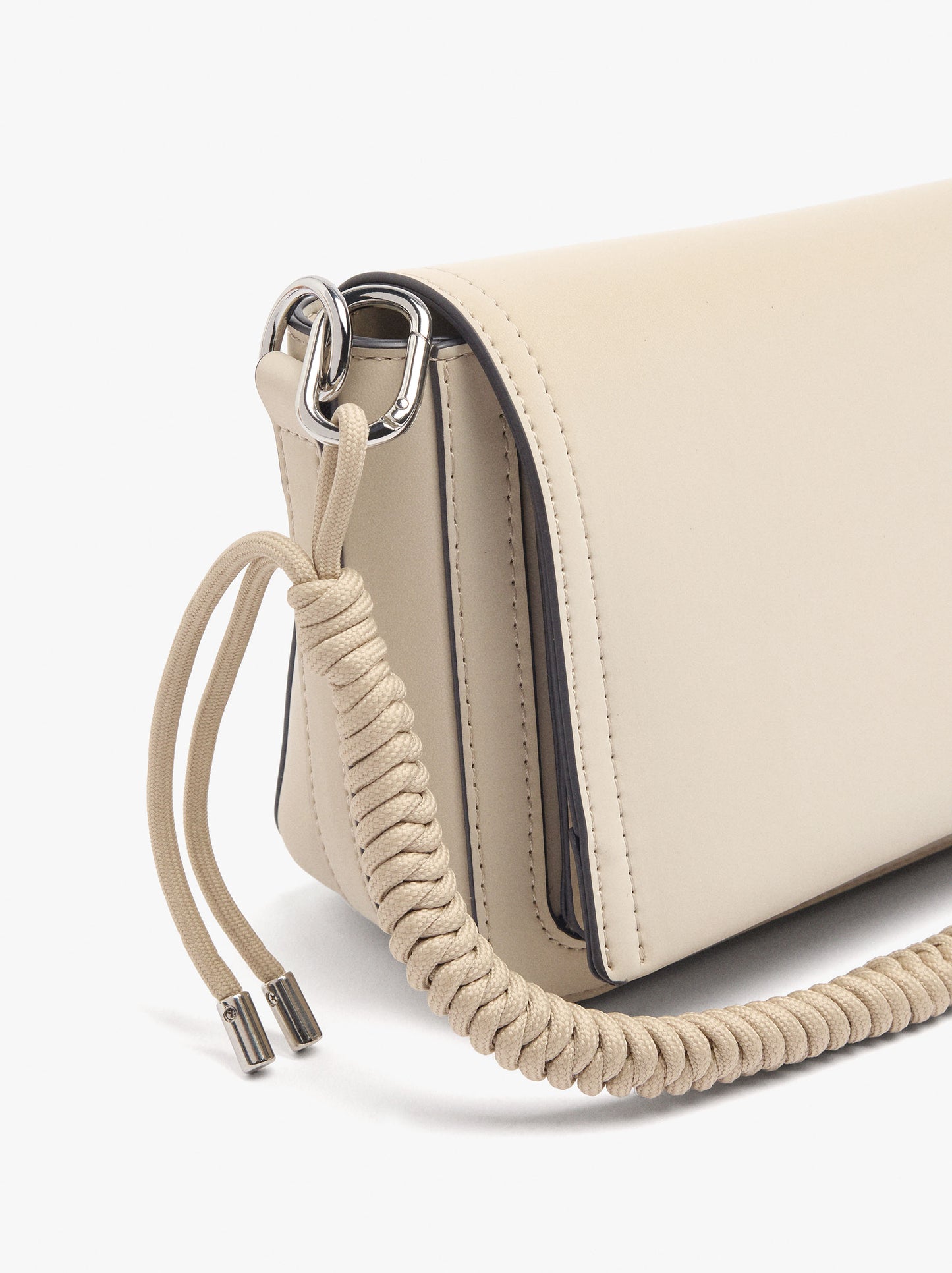 Handbag With Crossbody Strap With Soft Texture