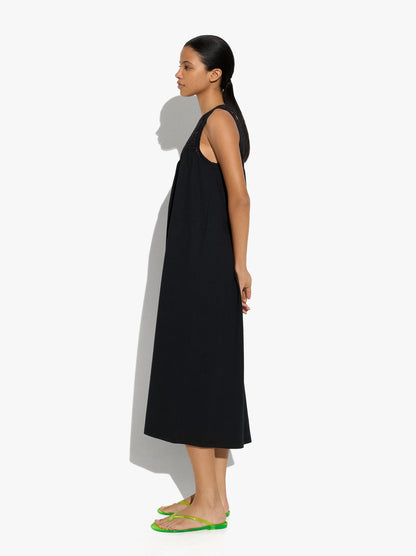 Dress With Cotton Crochet Detail