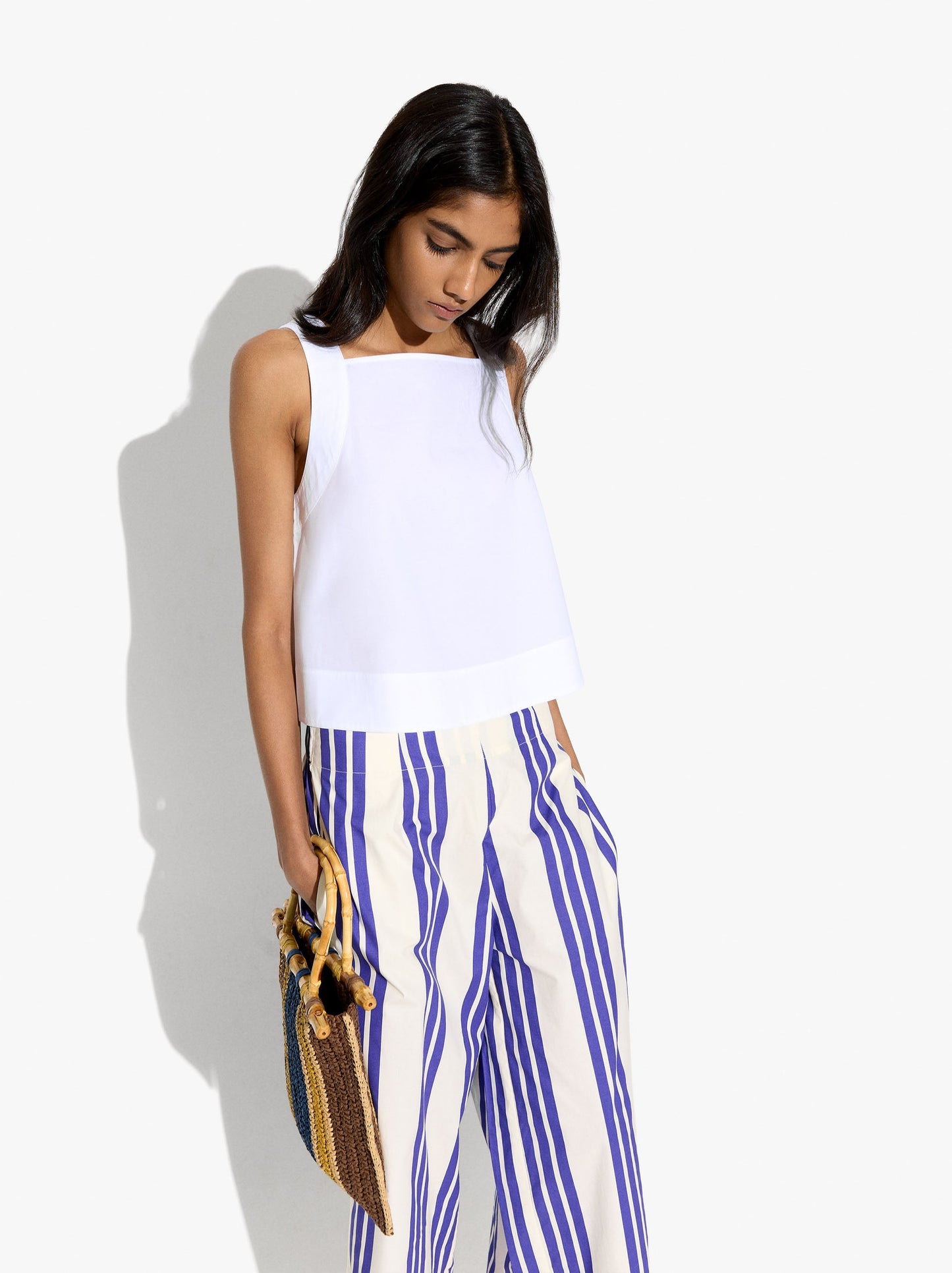 Top With Cotton Straps