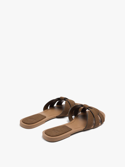 Cross Flat Sandal