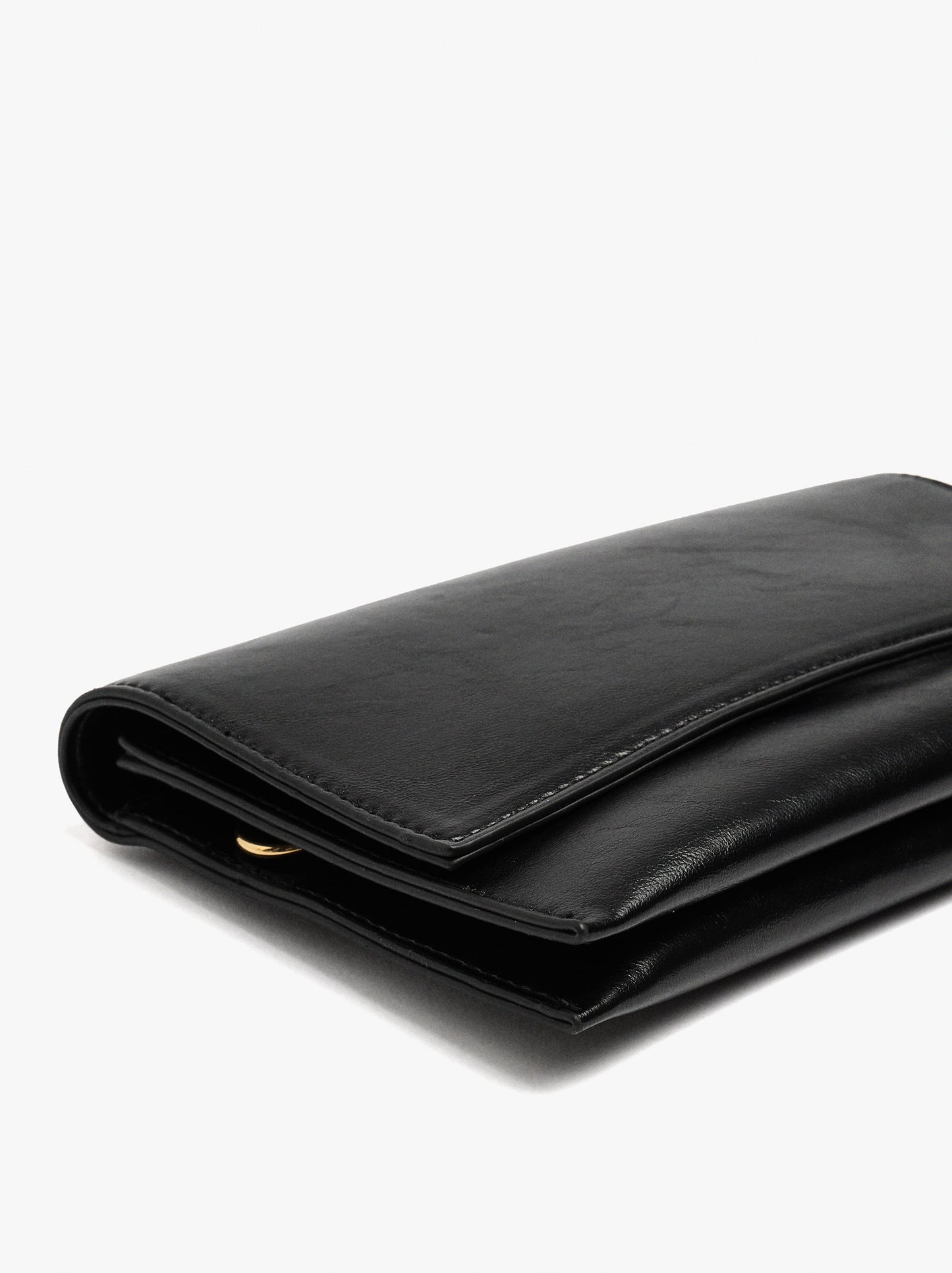 Plain Crossbody Bag With Flap