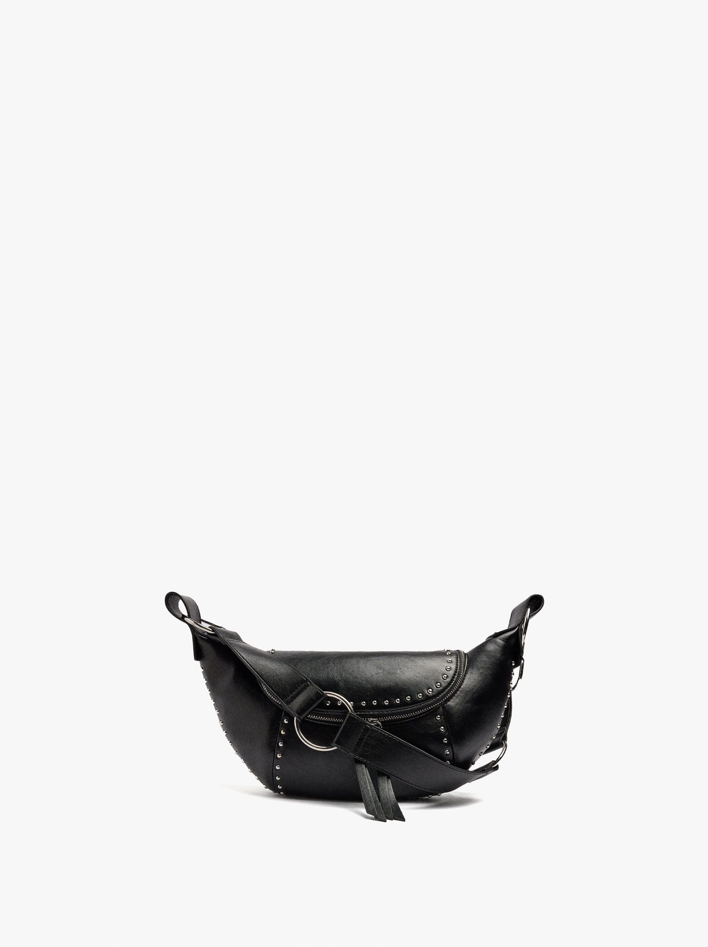 Oval Bum Bag With Studs