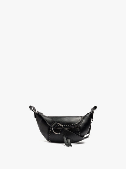 Oval Bum Bag With Studs